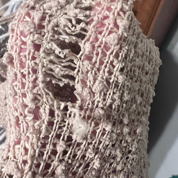Sz A Miss Me sweater with fringe and lace - Picture 11 of 12